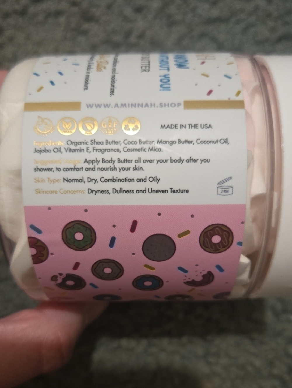 🧁I Donut Know Whipped Body Butter - Picture 3 of 4